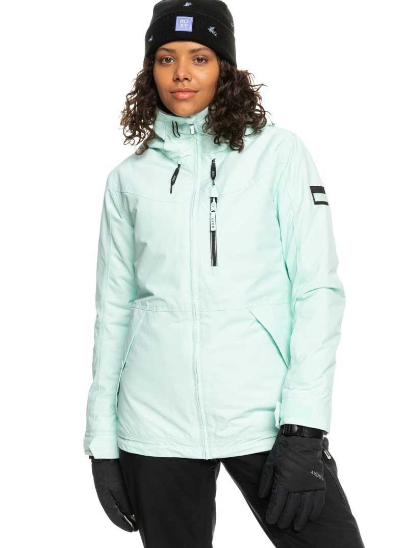 Roxy Presence Insulated Snow Jacket Fair Aqua | PBXDL-1802