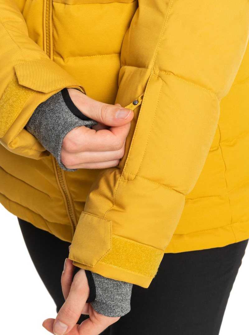 Roxy Quinn Insulated Snow Jacket Honey | SBXQU-1387