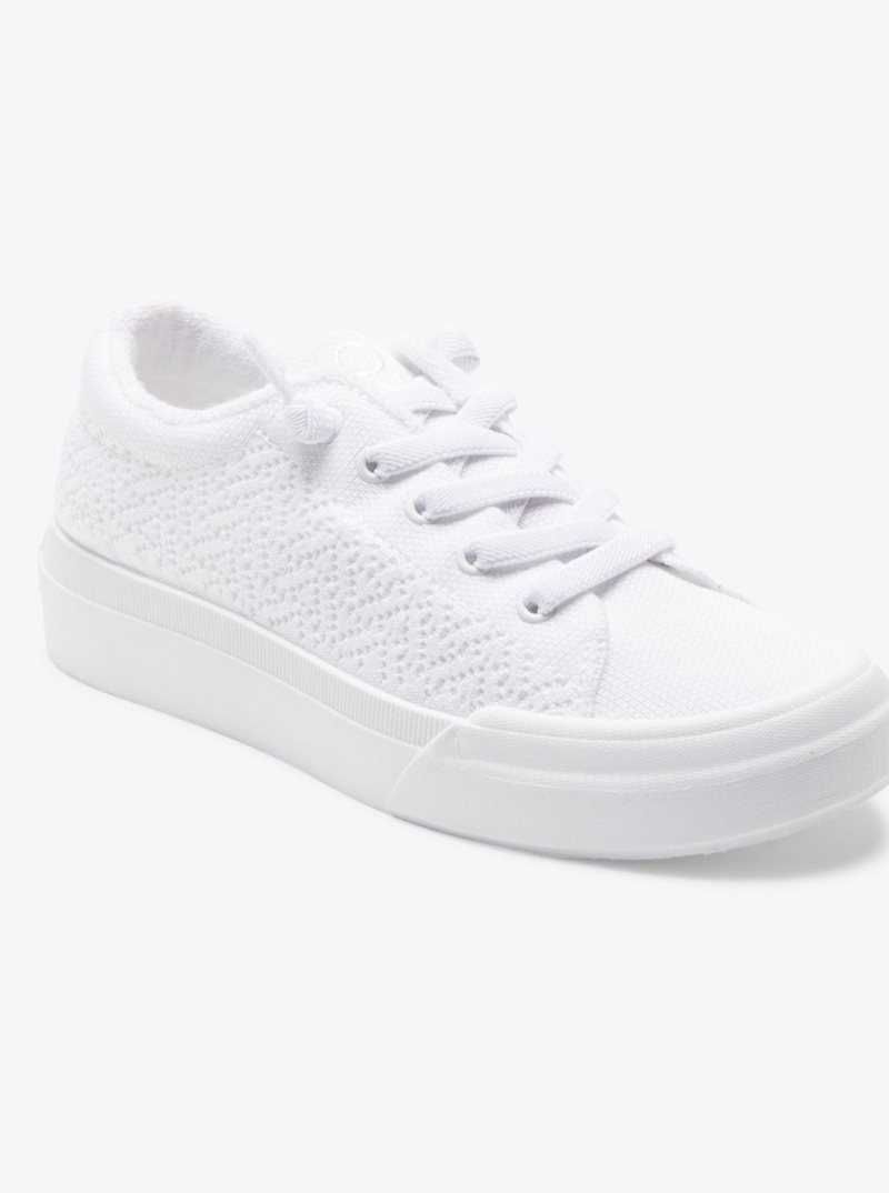 Roxy Rae Shoes White | LTRZY-6782