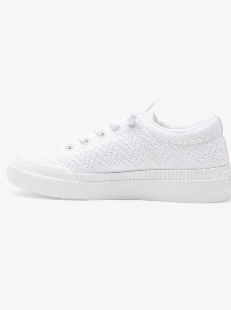 Roxy Rae Shoes White | LTRZY-6782