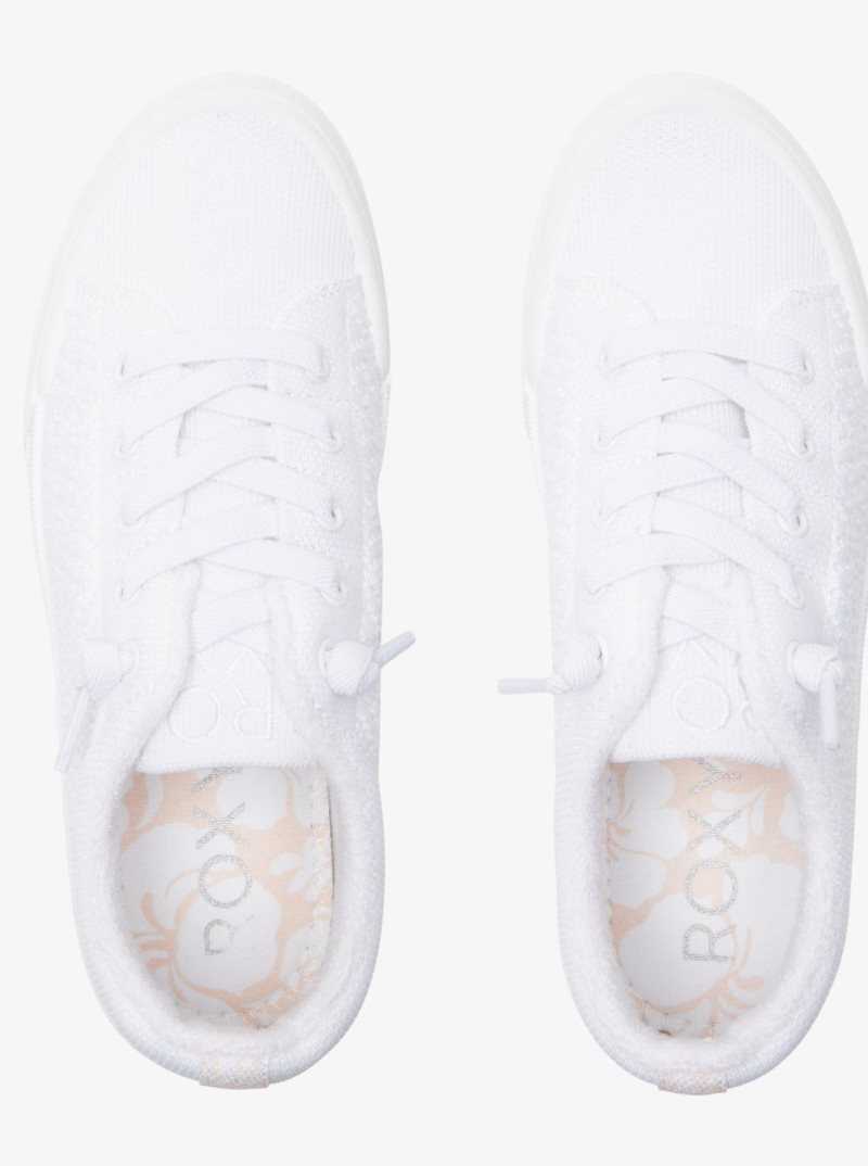 Roxy Rae Shoes White | LTRZY-6782