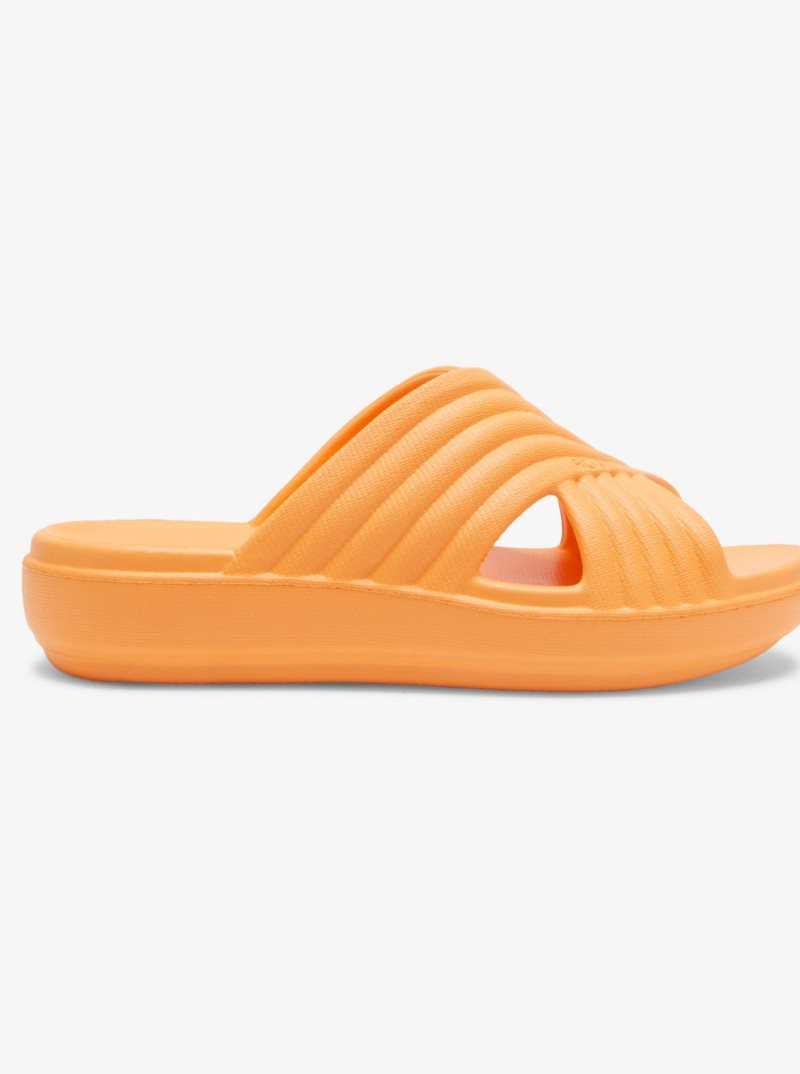 Roxy Rivie Sandals Orange | FVWZL-9748