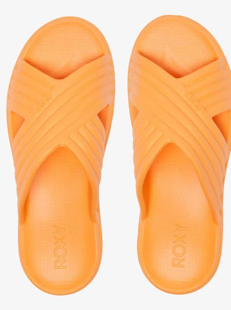 Roxy Rivie Sandals Orange | FVWZL-9748