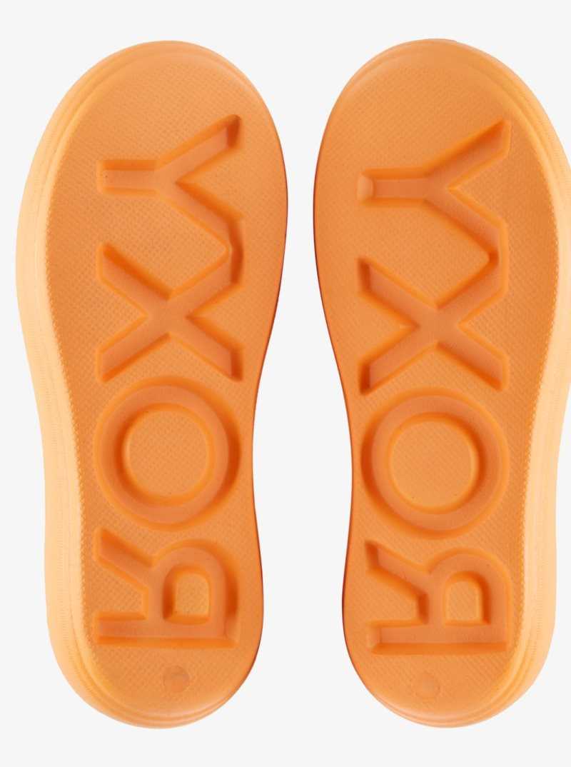 Roxy Rivie Sandals Orange | FVWZL-9748