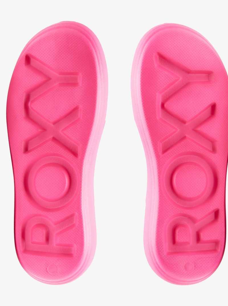 Roxy Rivie Sandals Pink | YPOHG-6853