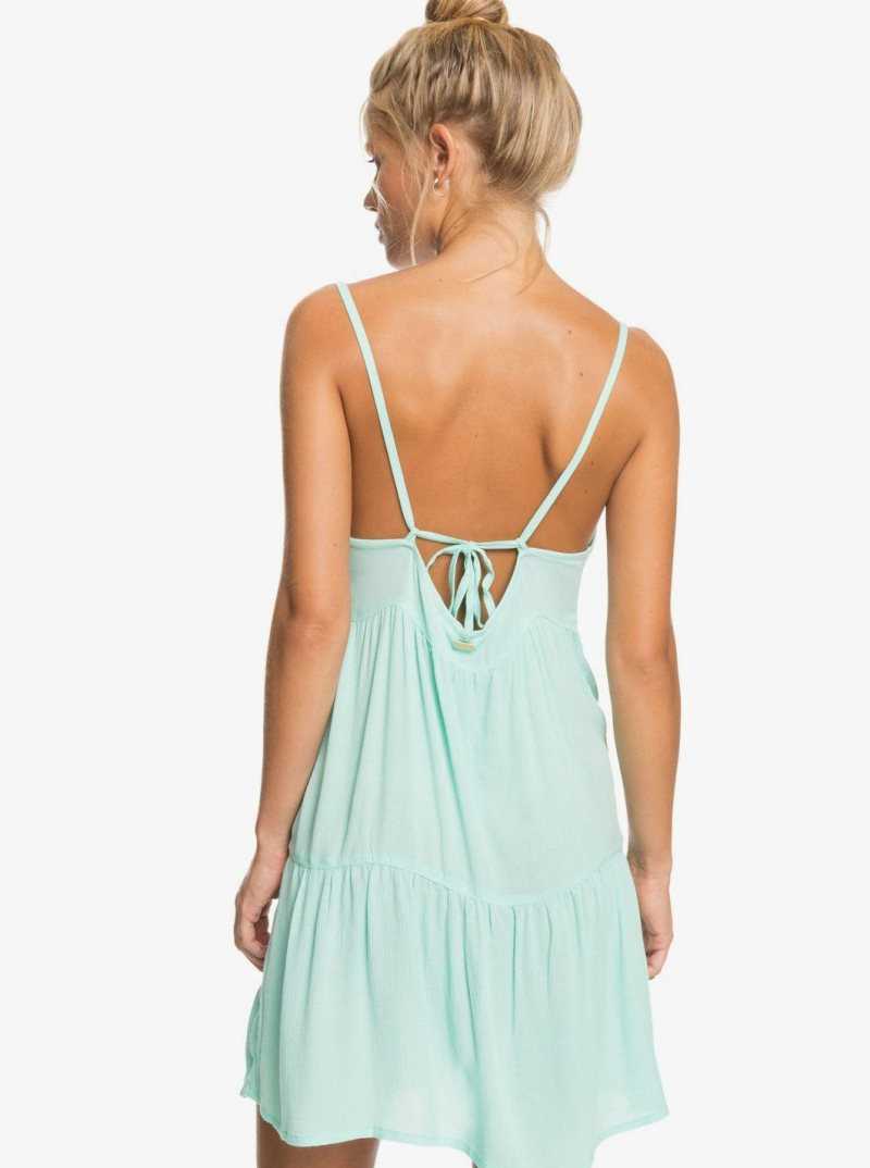 Roxy Sand Dune Beach Dress Beach Glass | JPMBX-7259