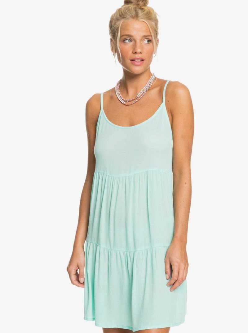 Roxy Sand Dune Beach Dress Beach Glass | JPMBX-7259