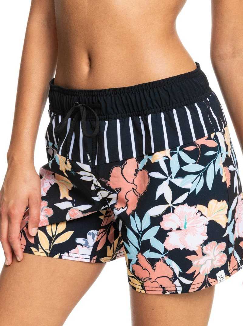 Roxy Sea 5' Boardshorts Anthracite S Island Vibes | ZOTUB-6914