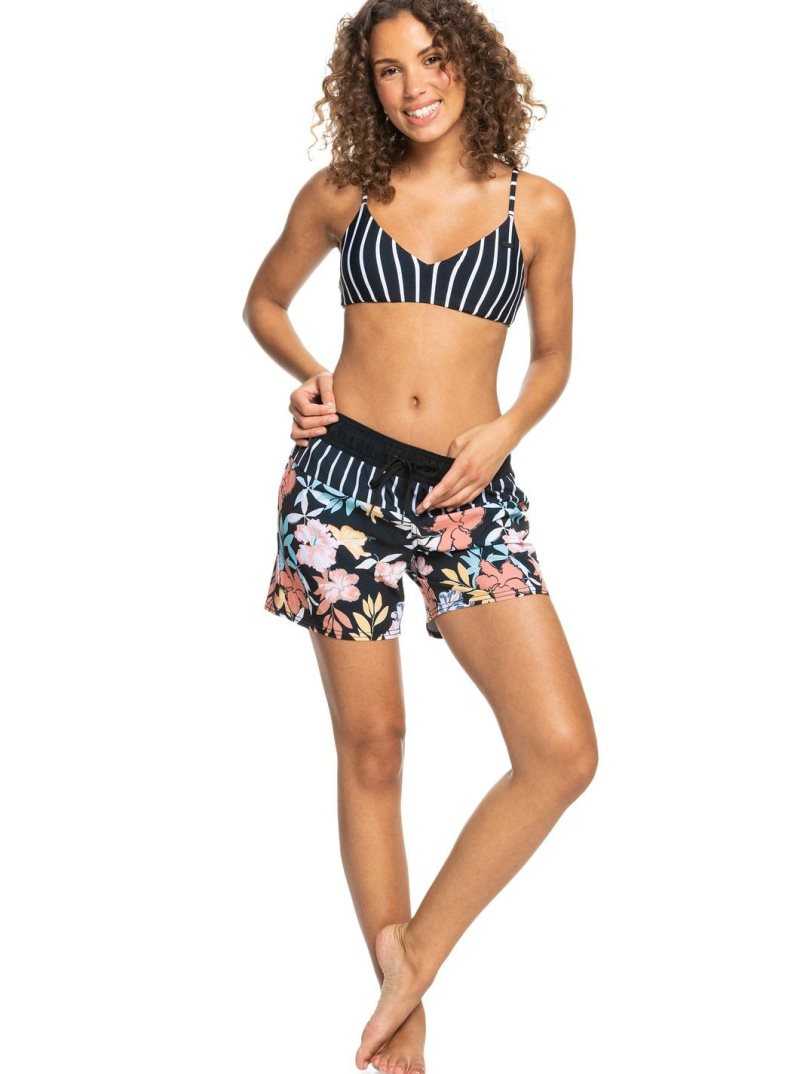 Roxy Sea 5' Boardshorts Anthracite S Island Vibes | ZOTUB-6914