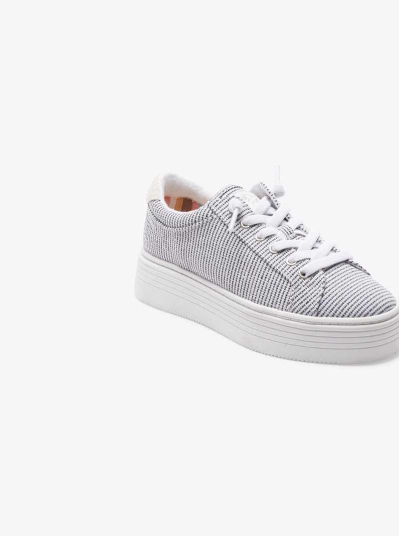 Roxy Sheilahh 2.0 Shoes Navy/White | HJNXO-5784