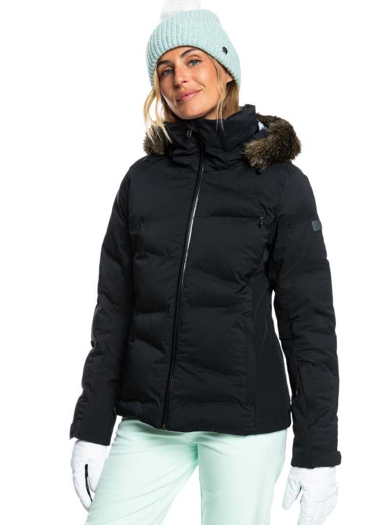 Roxy Snow Storm Insulated Snow Jacket True Black | NWAZH-0162