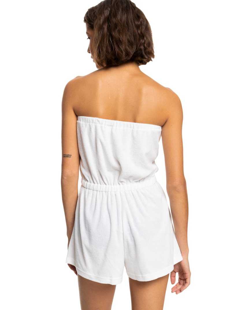 Roxy Special Feeling Romper Bright White | OTERK-4120