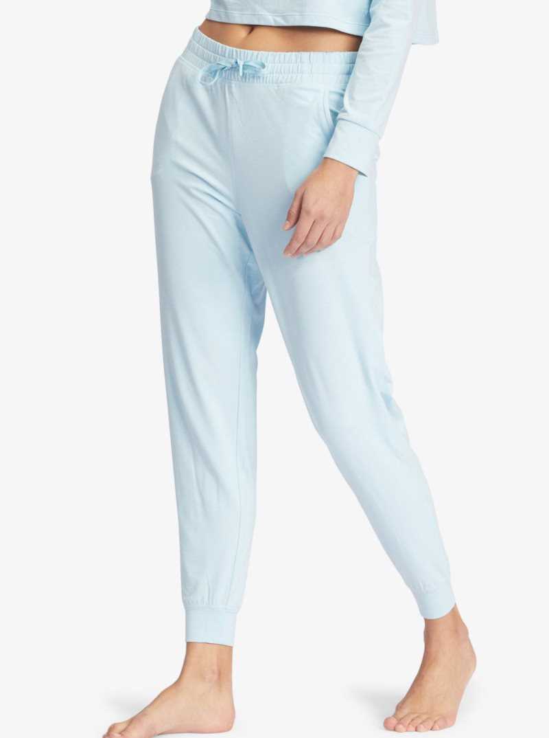 Roxy Sun Might Shine Workout Pants Cool Blue Heather | ORSMH-7106