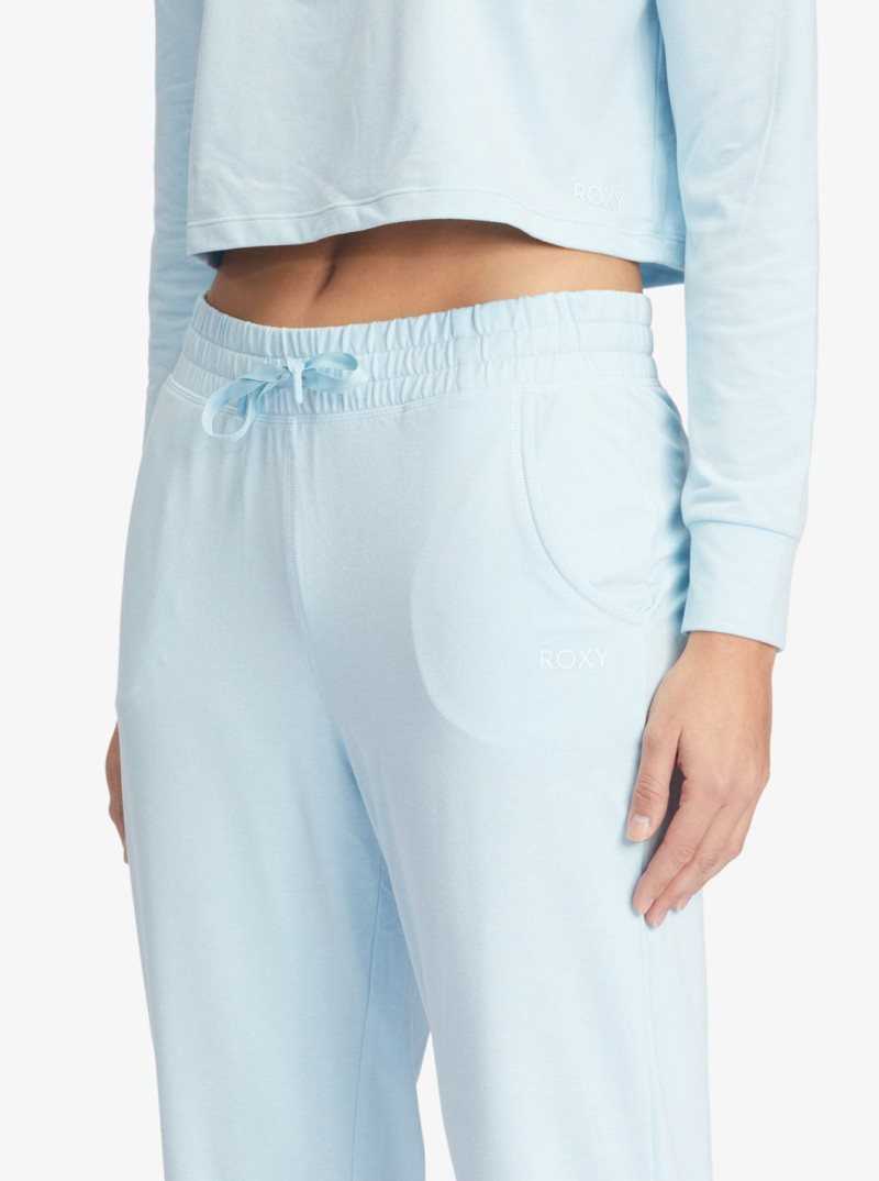 Roxy Sun Might Shine Workout Pants Cool Blue Heather | RLUSO-6104