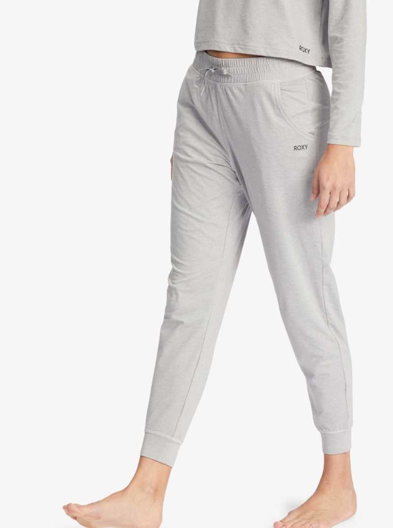 Roxy Sun Might Shine Workout Pants Heritage Heather | KQGTV-9056