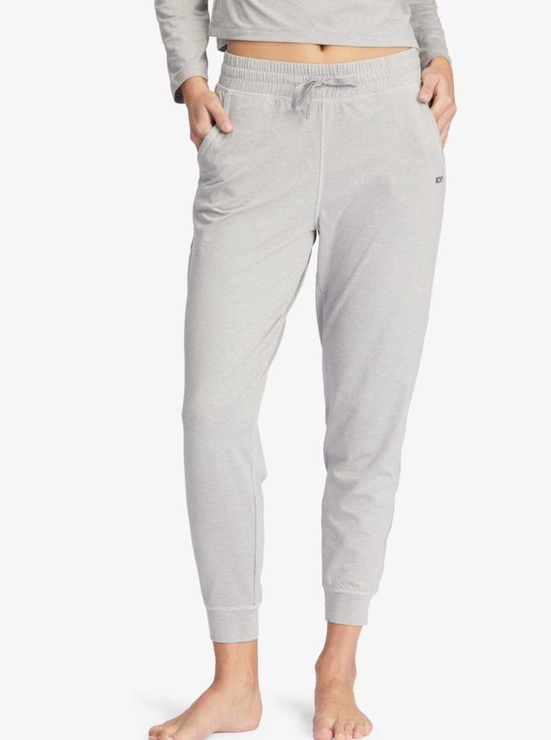 Roxy Sun Might Shine Workout Pants Heritage Heather | KQGTV-9056