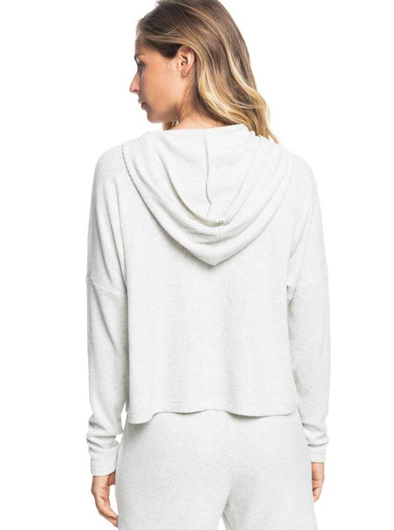 Roxy Sunday Morning Hoodie Metro Heather | LCMUS-3687