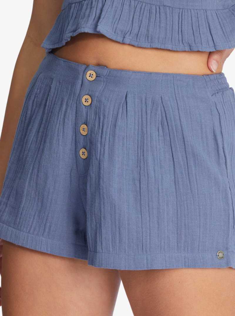 Roxy Sunset Mind Beach Shorts Bijou Blue | WACXZ-6170