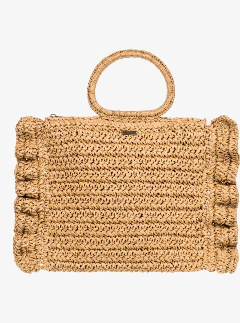 Roxy Surf Spray Beach Bag Natural | BECOR-0387