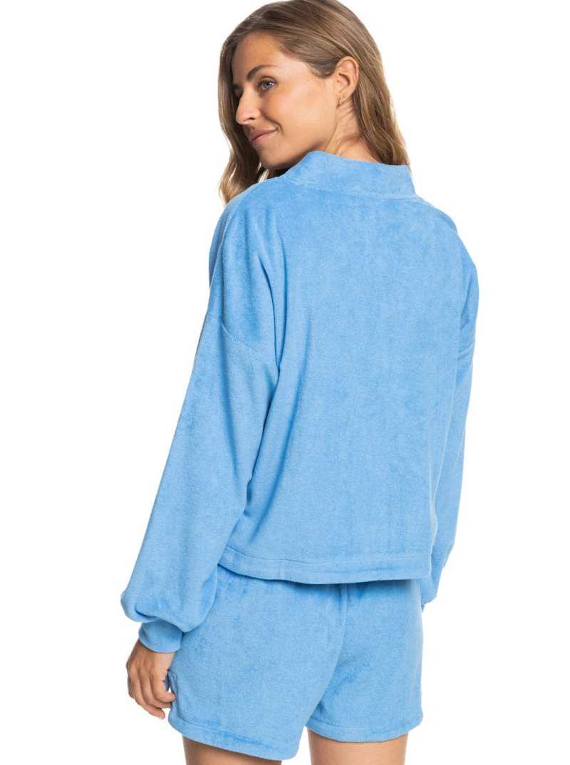 Roxy Threes Company Organic Button-Front Cardigan Sweater Allure | EMHOW-2480