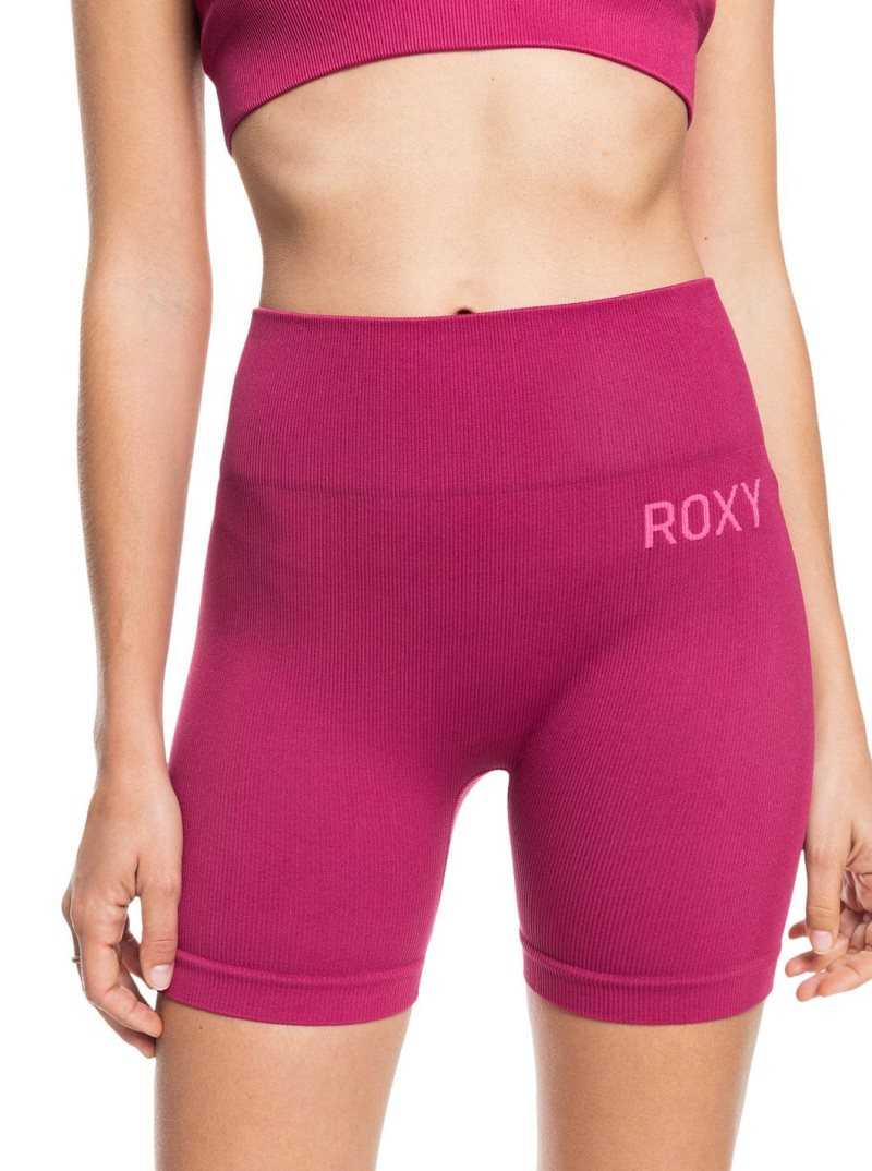 Roxy Time To Pretend Bike Shorts Boysenberry | KPFND-0294