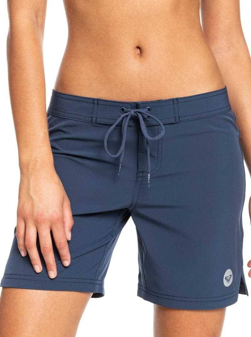 Roxy To Dye 7\' Boardshorts Mood Indigo | XZPUB-1457