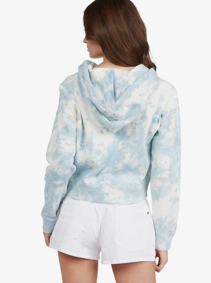 Roxy Trip Hoodie Cool Blue | TBQUV-7391