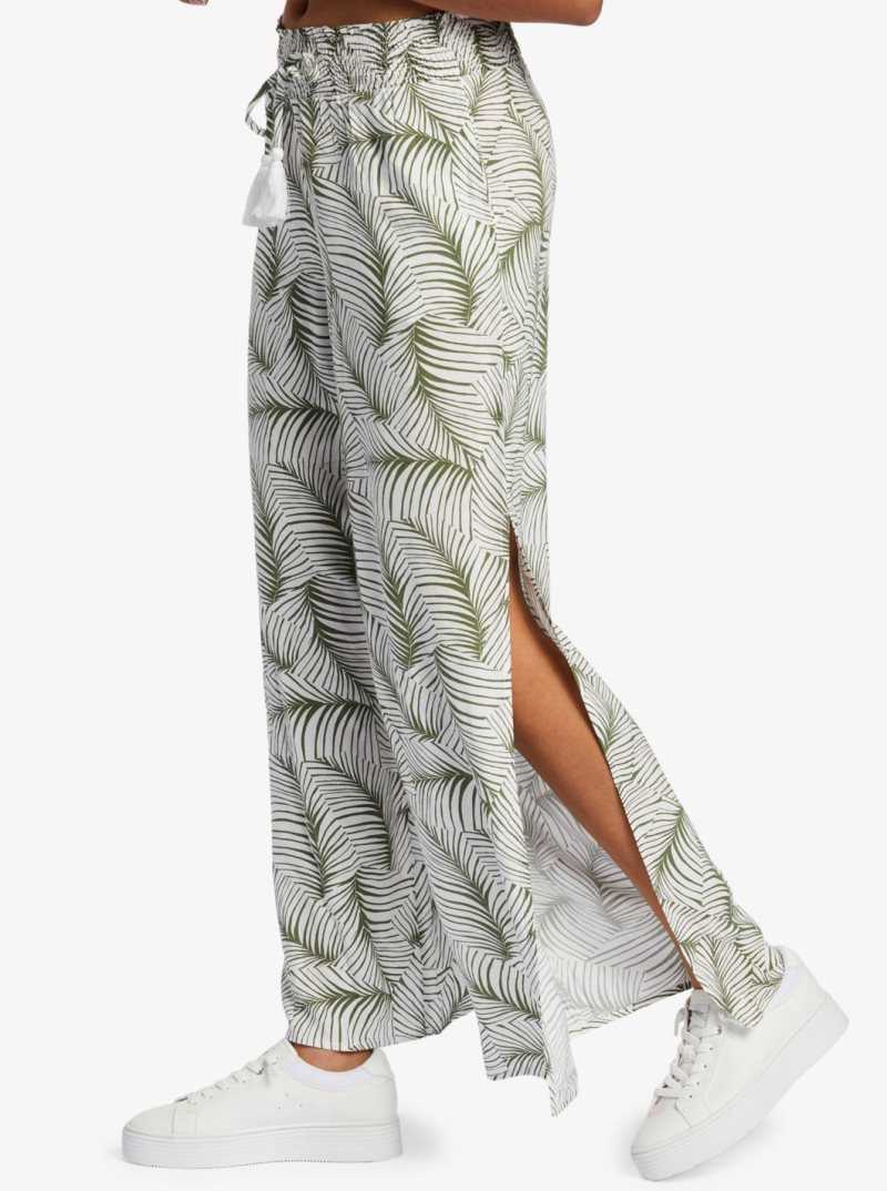 Roxy Tropical Rhythm Beachy Pants Palm Tree Dreams | SNUWT-1873