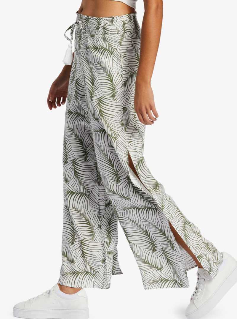 Roxy Tropical Rhythm Beachy Pants Palm Tree Dreams | SNUWT-1873