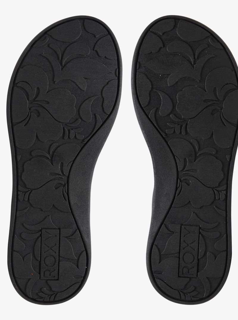 Roxy Vickie Flip-Flops Black | RMZPN-5610