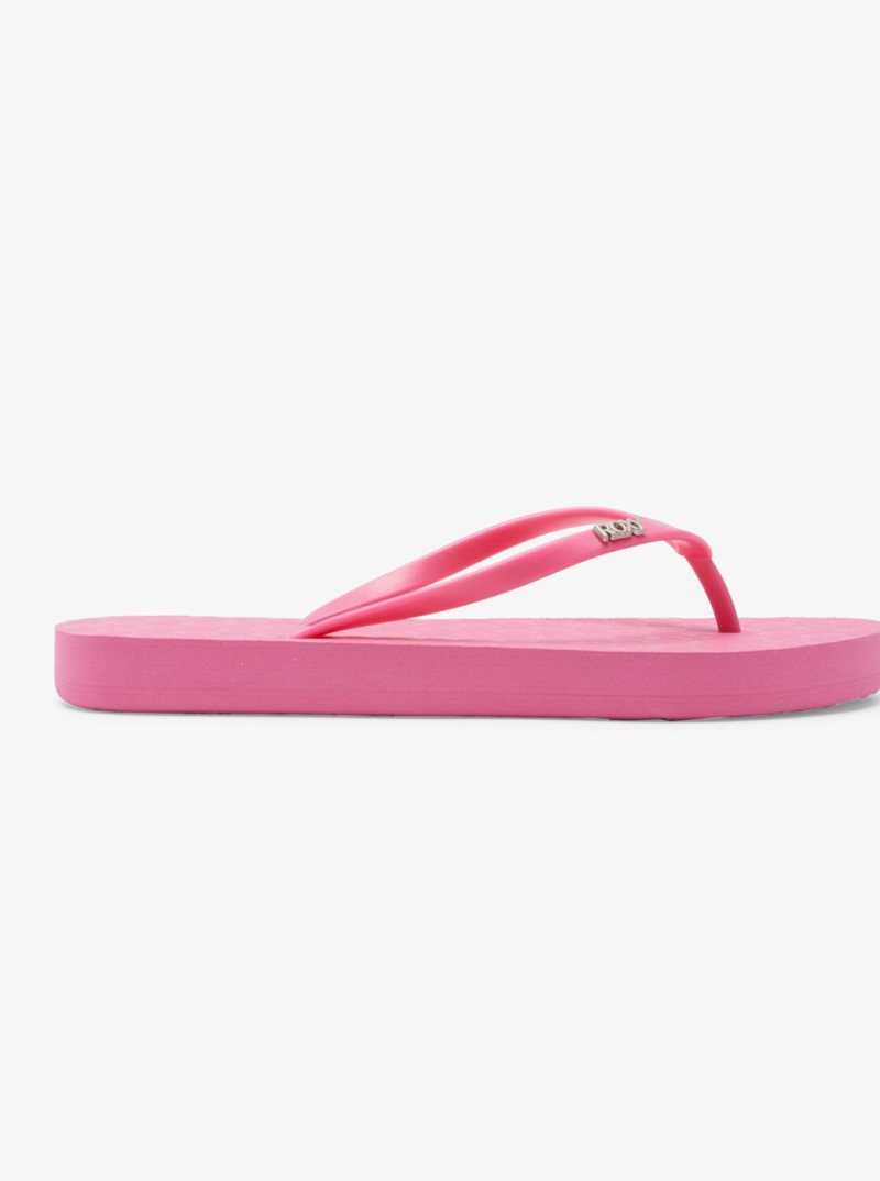 Roxy Viva Hi Sandals Hot Pink | QJIOW-2561