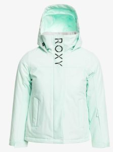 Roxy 4-16 Galaxy Insulated Snow Jacket Fair Aqua | COIJG-4910