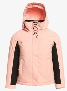 Roxy 4-16 Galaxy Insulated Snow Jacket Mellow Rose | VICLJ-8425