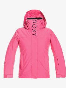 Roxy 4-16 Galaxy Insulated Snow Jacket Shocking Pink | AUHVC-5274