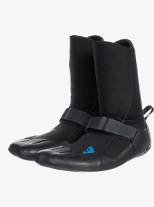 Roxy 5mm Swell Round Toe Wetsuit Boots True Black | FEAXS-3524