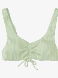 Roxy Active Athletic Bralette Bikini Top Pastel Green | USZBV-1546