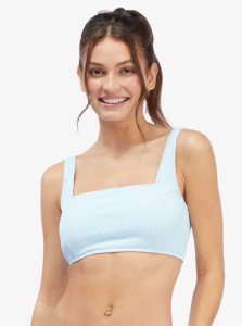 Roxy Active Tankini Sports Bra Bikini Top Cool Blue | CUWSK-0276