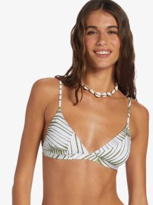 Roxy Beach Classics Fixed Triangle Bikini Top Palm Tree Dreams | JPMUQ-5840