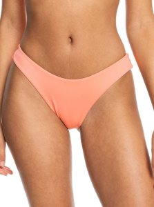 Roxy Beach Classics High Leg Bikini Bottoms Fusion Coral | IDSXC-1573