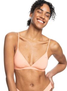 Roxy Beach Classics Triangle Bikini Top Papaya Punch | ZRFTO-4382