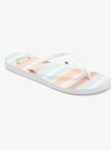 Roxy Bermuda Sandals White/Pink/Multi | RQXFW-9075