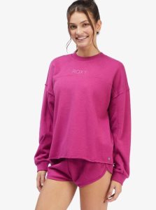 Roxy Come Around Crewneck Sweatshirt Boysenberry | PNAGE-4201