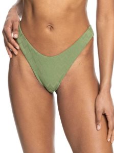 Roxy Current Coolness Cheeky Bikini Bottoms Loden Green | ZSKDA-7254