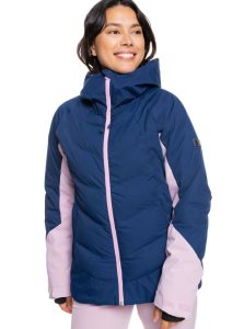 Roxy Dusk Insulated Snow Jacket Medieval Blue | ADZPB-6789