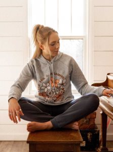 Roxy Feel The Sunshine Go Off Hoodie Heritage Heather | UELAR-3516