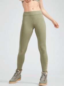 Roxy Good Morning Midnight Workout Leggings Deep Lichen Green | BEPFV-6849