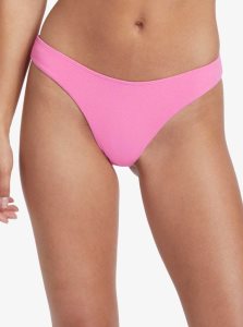 Roxy Hawaiian Heat High Leg Cheeky Bikini Bottoms Shocking Pink | YJNGA-8419