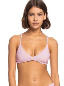 Roxy Hawaiian Heat Triangle Bikini Top Mock Orange Hawaiianheat | HSEWF-6893