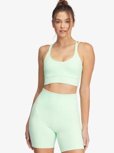 Roxy Kaileo Elongated Sports Bra Pastel Green | YQUHI-2986