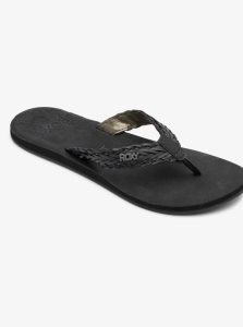 Roxy Lili Fashion Sandal Black | ZWGYN-3186